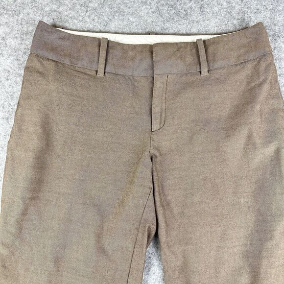 Banana Republic Pants Womens 10 Jackson Fit Stretch Wool Blend Flare Trousers - Picture 2 of 12